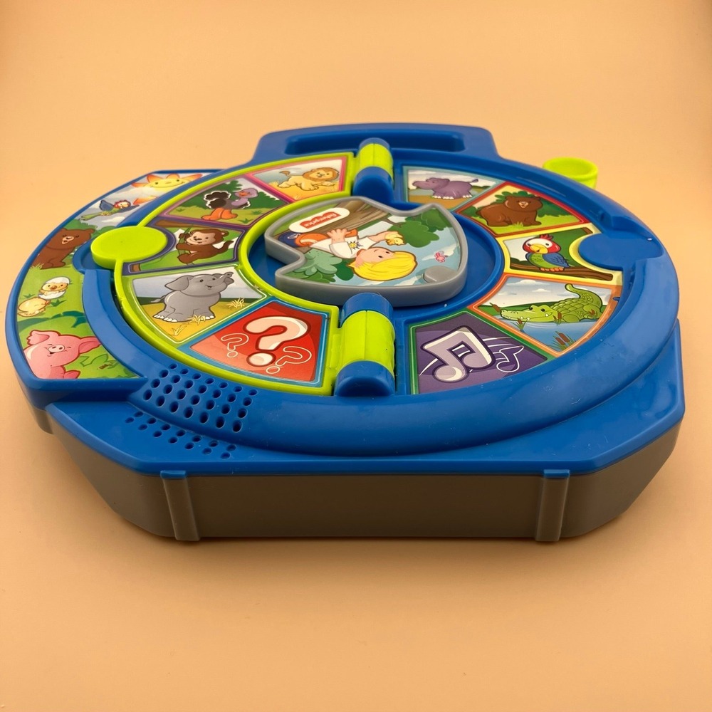 Fisher-Price Little People World of Animals See N' Say Toddler Musical Toy 2015 - Picture 3 of 7